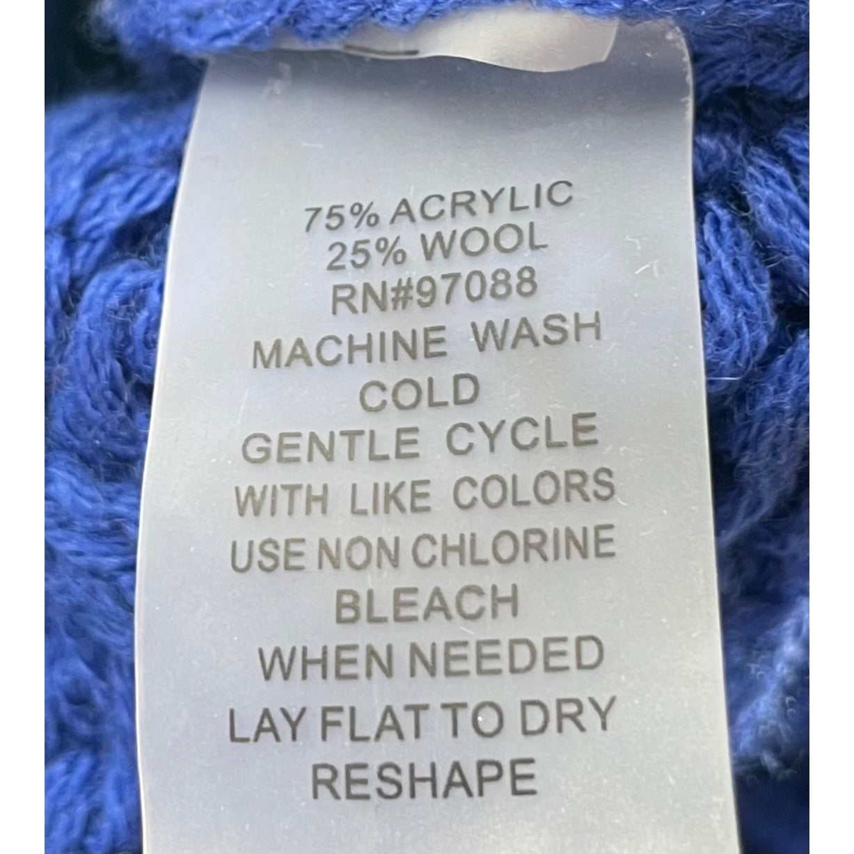 Delia’s Women’s Small Dark Blue Knit Sweater