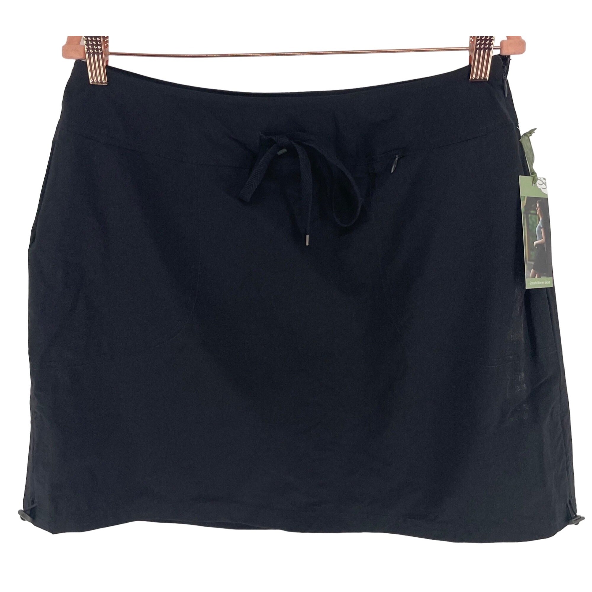 NWT Green Tea Women's Size XXL Black Fitness Skort