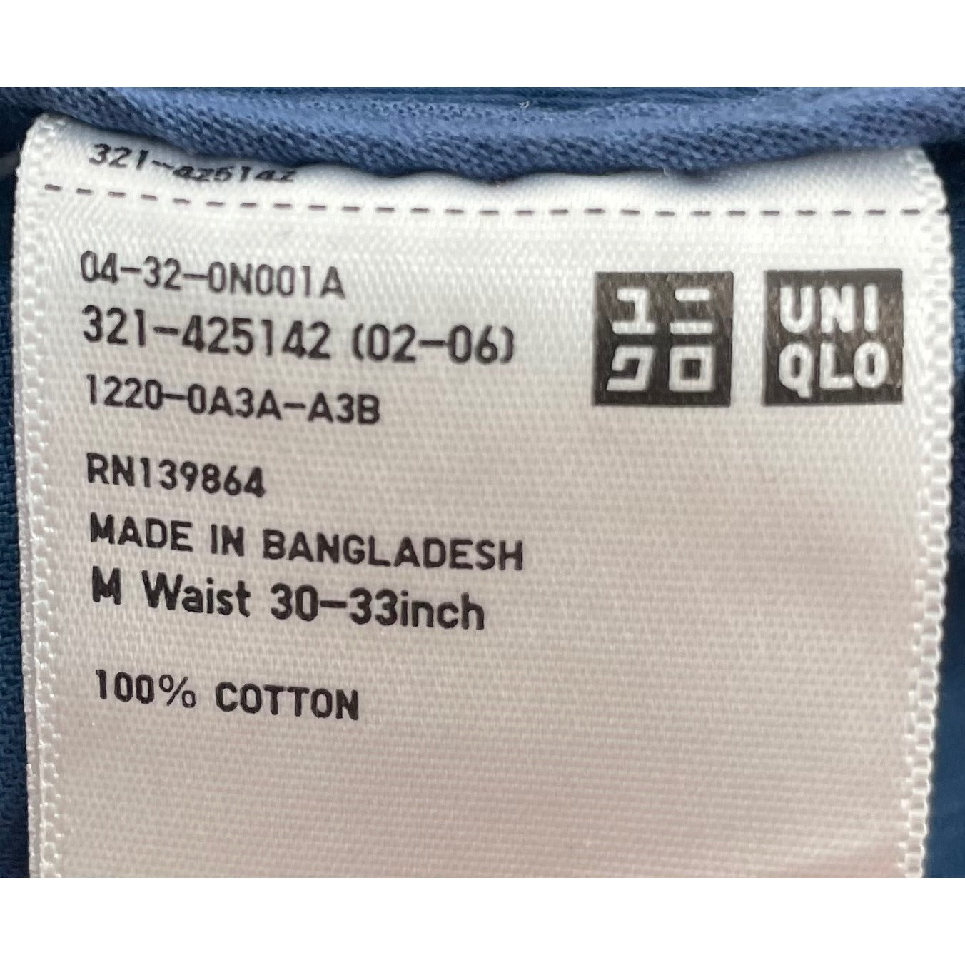 Uniqlo Men's Size Medium Blue Shorts