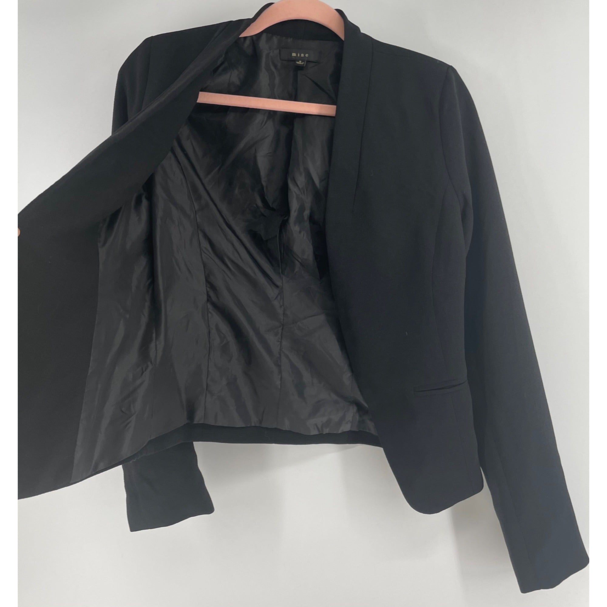 Mine Women's Size Small Black Blazer