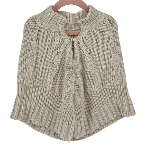Place Est. 1989 Girl's Size 3T Cream Cable Knit Shawl