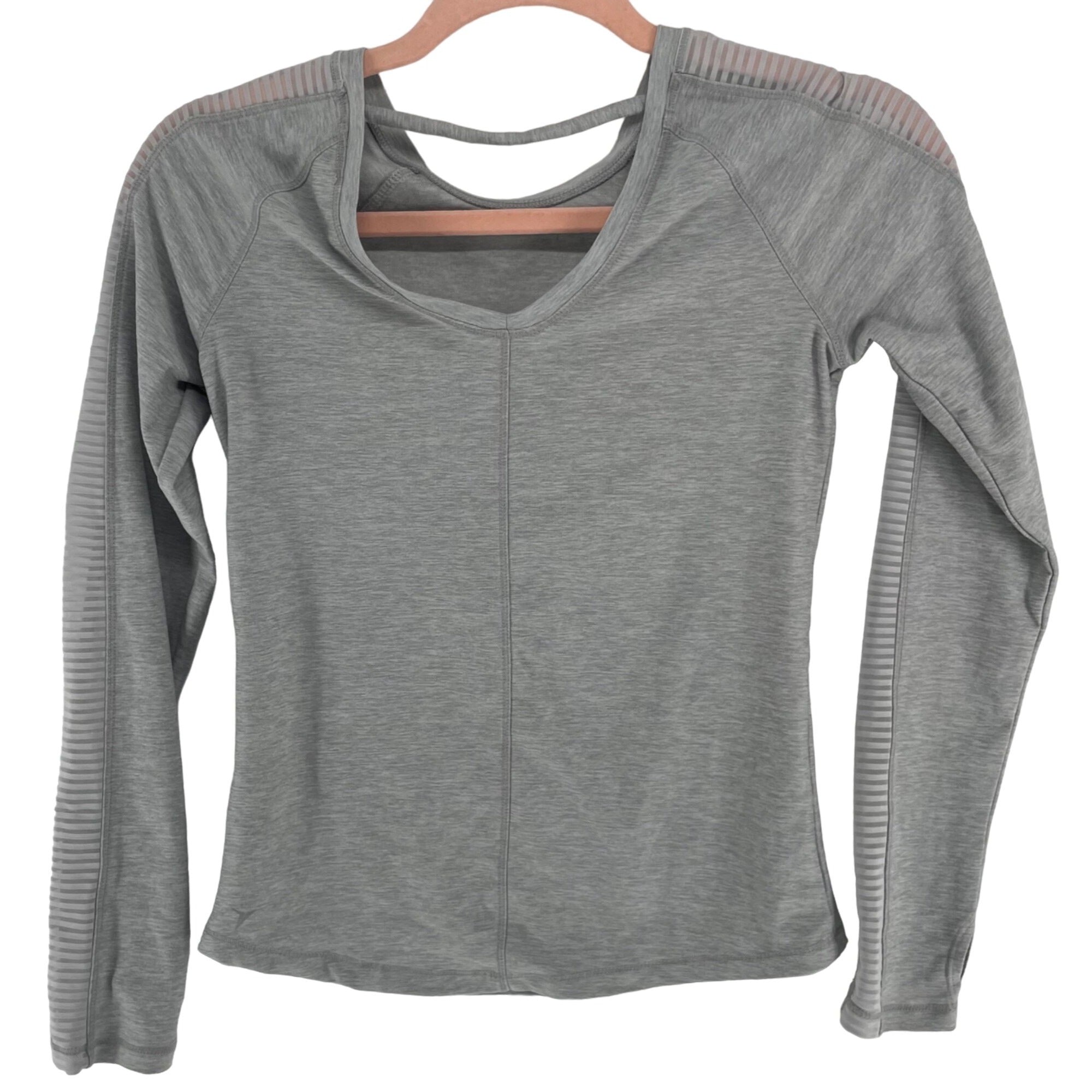 Old Navy Active Girl's Size Large (Age 10-12) Grey Exercise Top