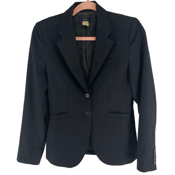 J. Crew Women's Size 2 Black Business Suit Blazer