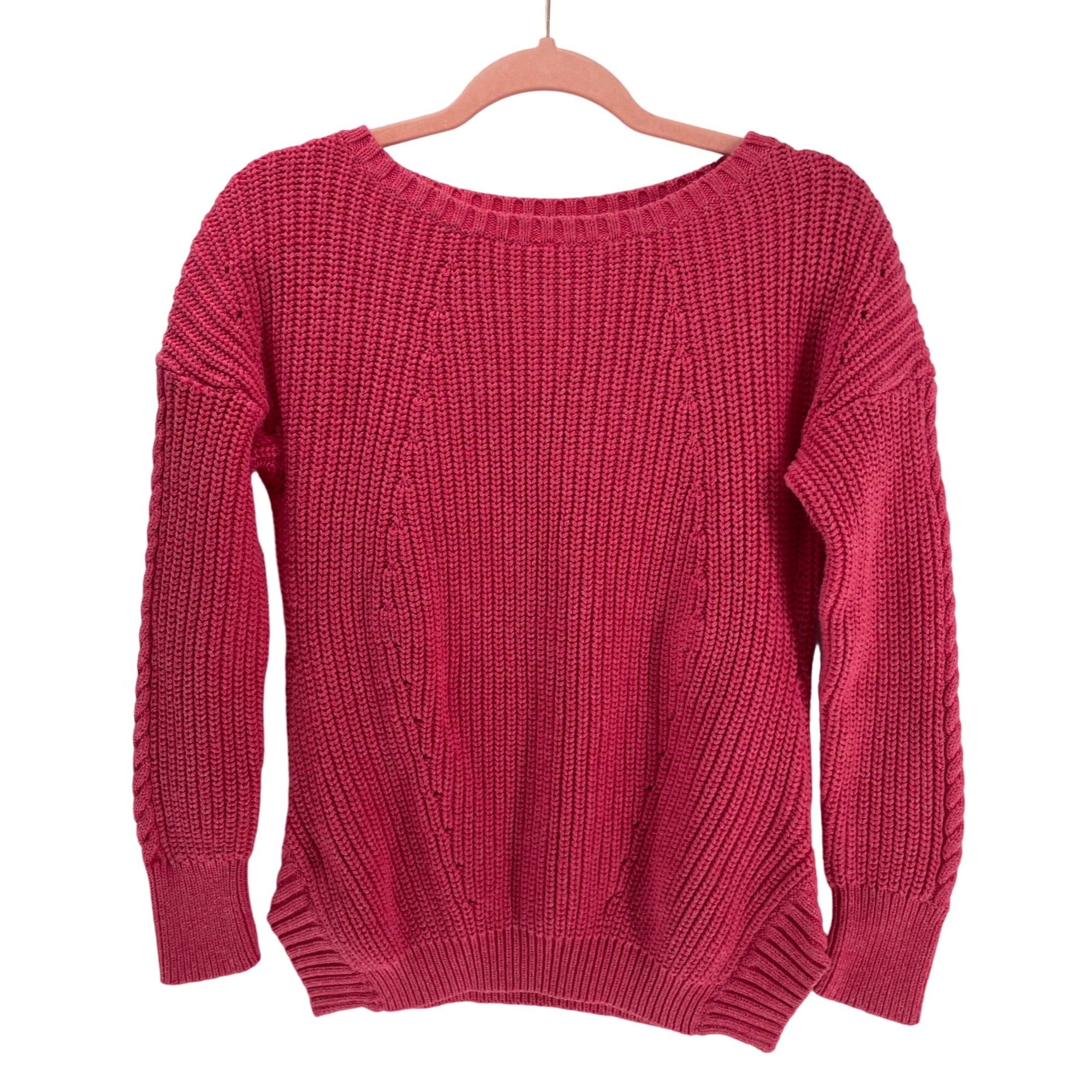 Vineyard Vines Women’s XXS Fuchsia Crew Neck Sweater