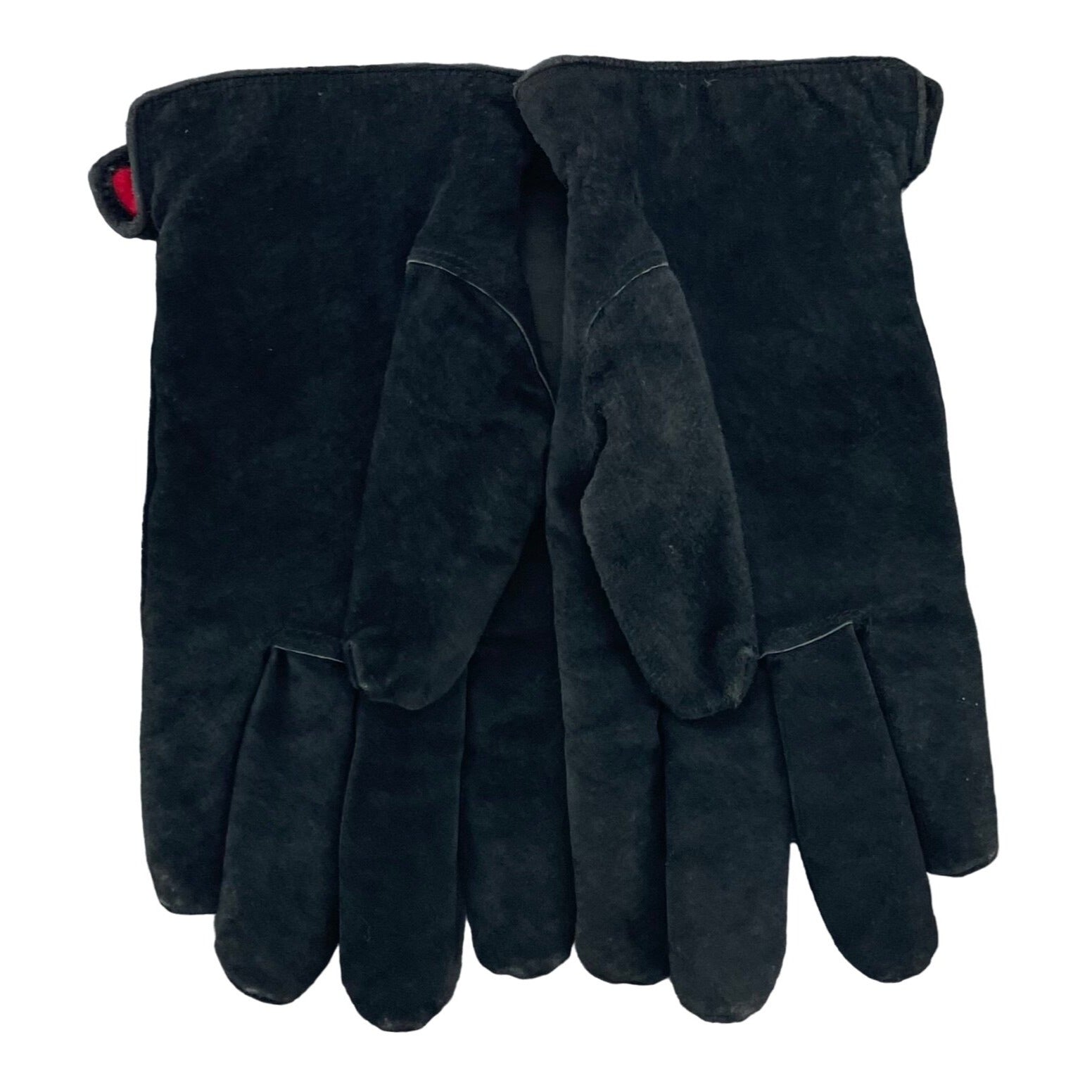 Old Navy Women's Size Large Black Faux Suede Gloves