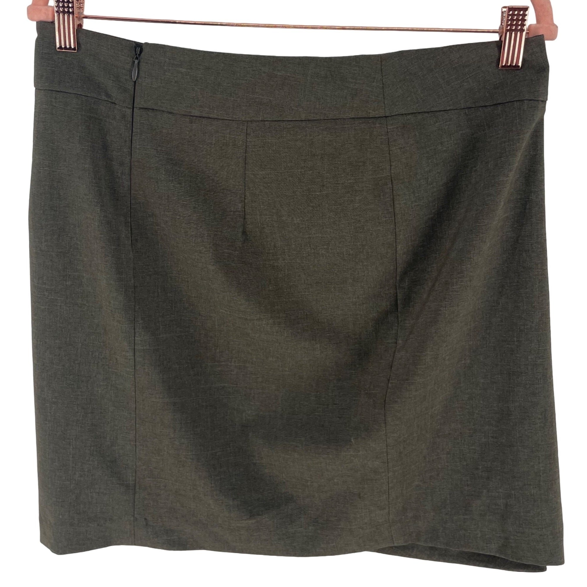 NWOT Baby Blue Line New York Women's Size Medium Brown Mini Skirt W/ Bow