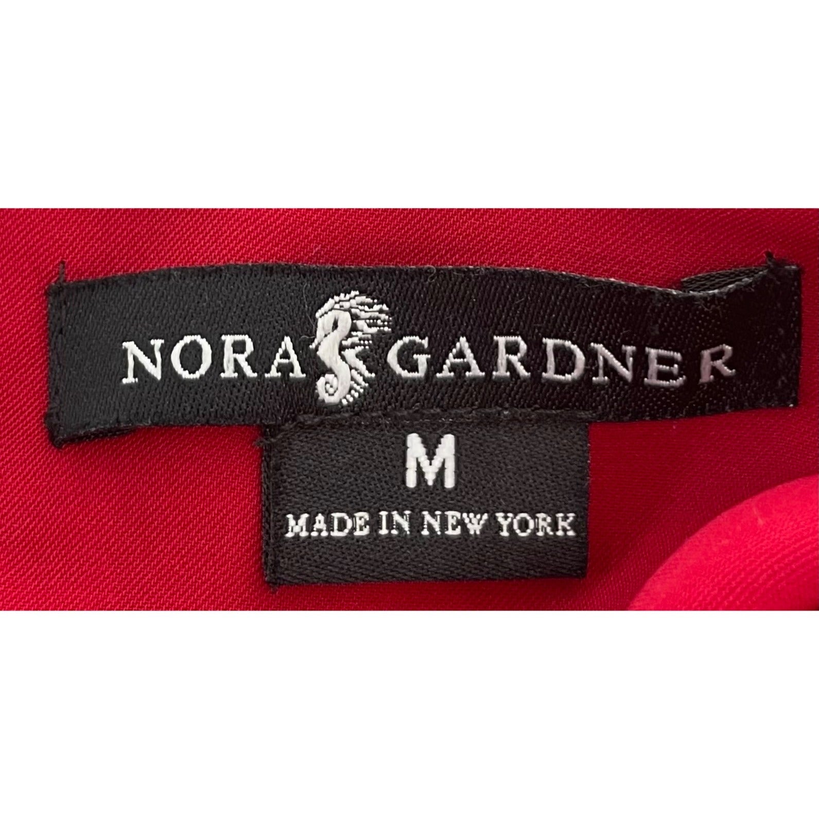 Nora Gardner Women's Size Medium Red Sleeveless Sheath Dress