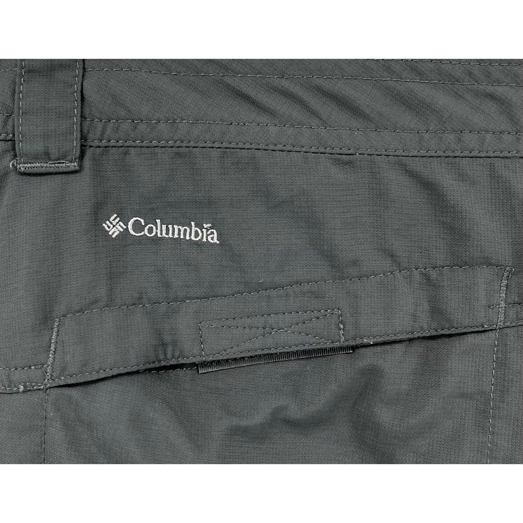 Columbia Men's Size 20W Grey Lightweight Mesh Lined Cargo Shorts