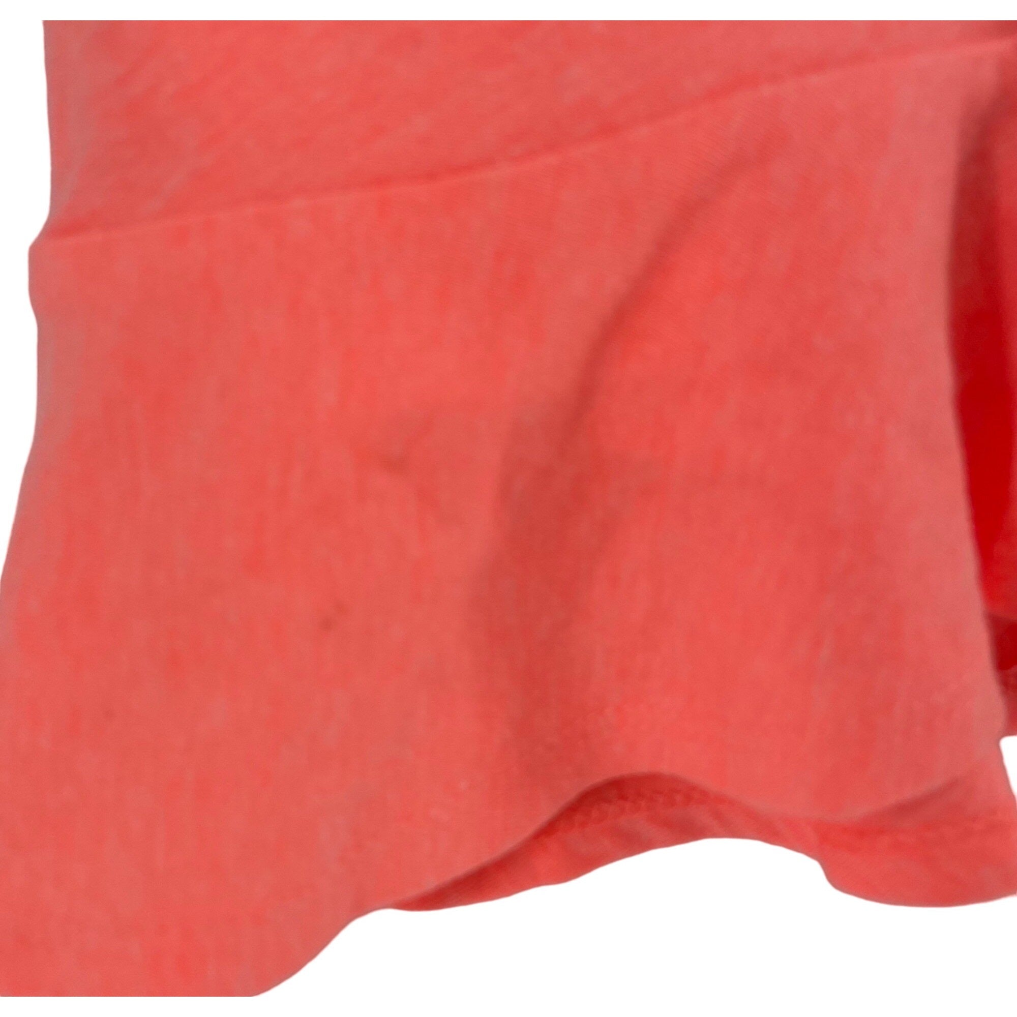 CLEARANCE 365 Kids Girl's Size 4 Coral Orange A-Line Ruffle Mini Skirt