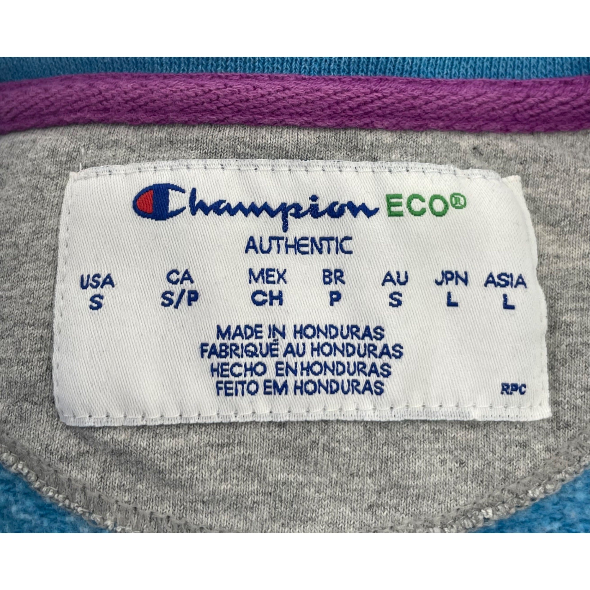 CLEARANCE Champion Women's Size Small Cerulean Blue Sweatshirt