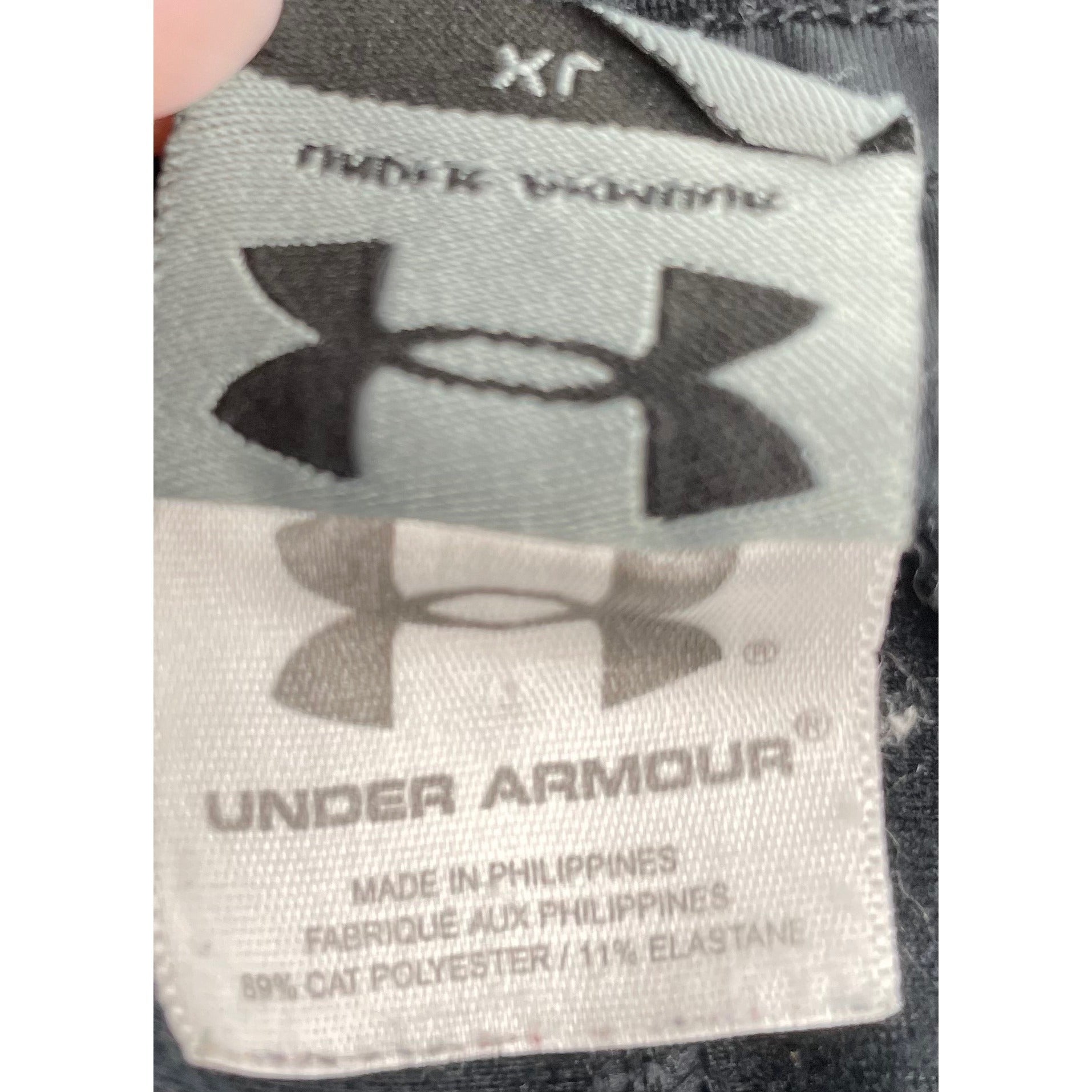 Under Armour Men's Size XL Black Athletic Elastic Waist W/ Drawstring Pants