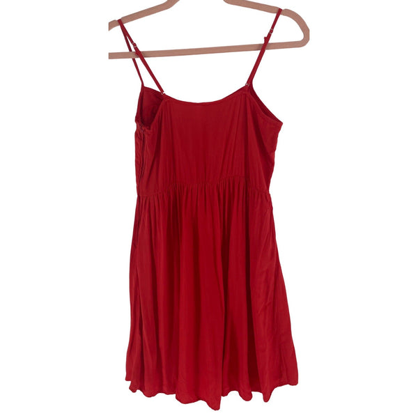 Xhilaration Women's Size Medium Red Spaghetti Strap Mini Dress