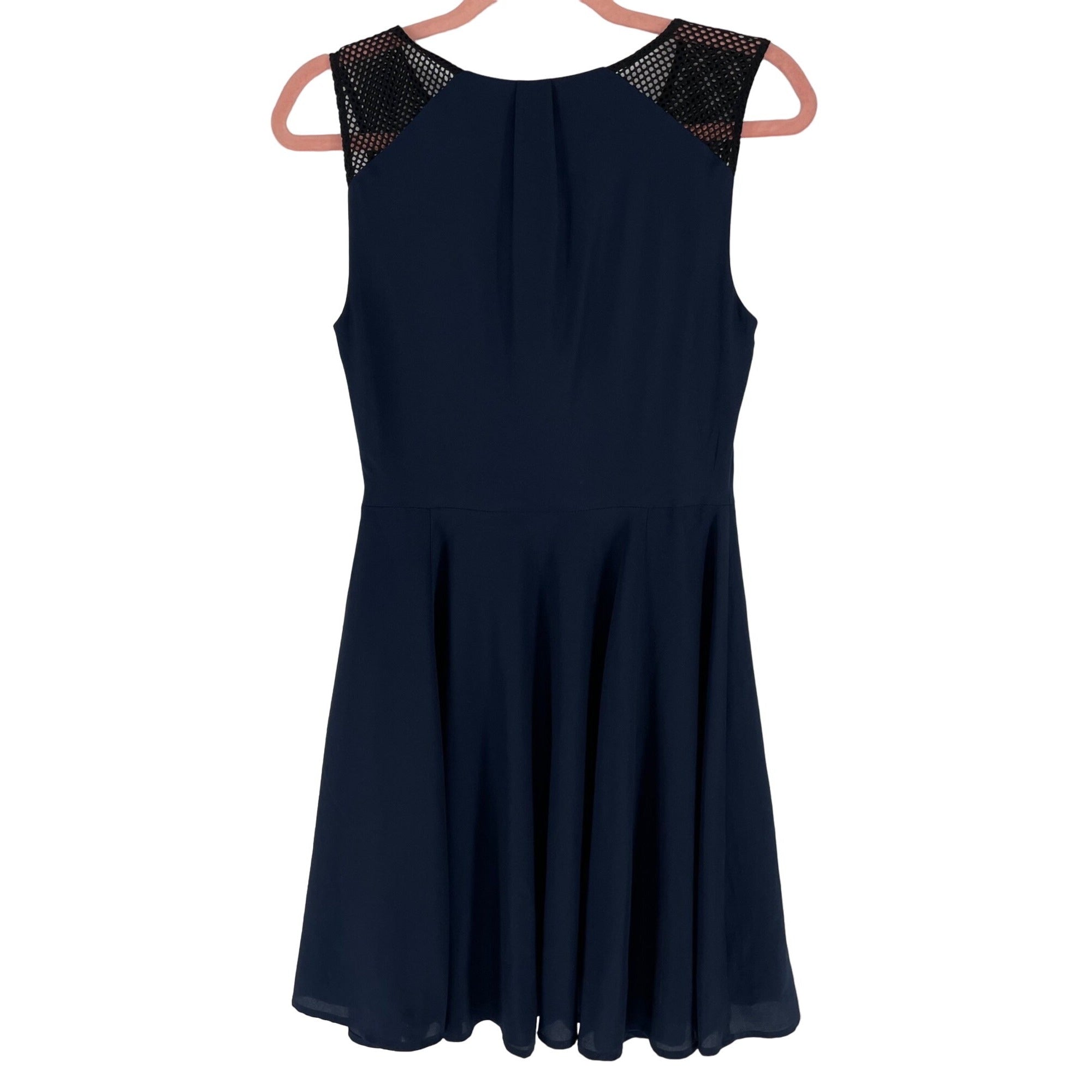 Express Women's Size 6 Navy & Black A-Line Dress