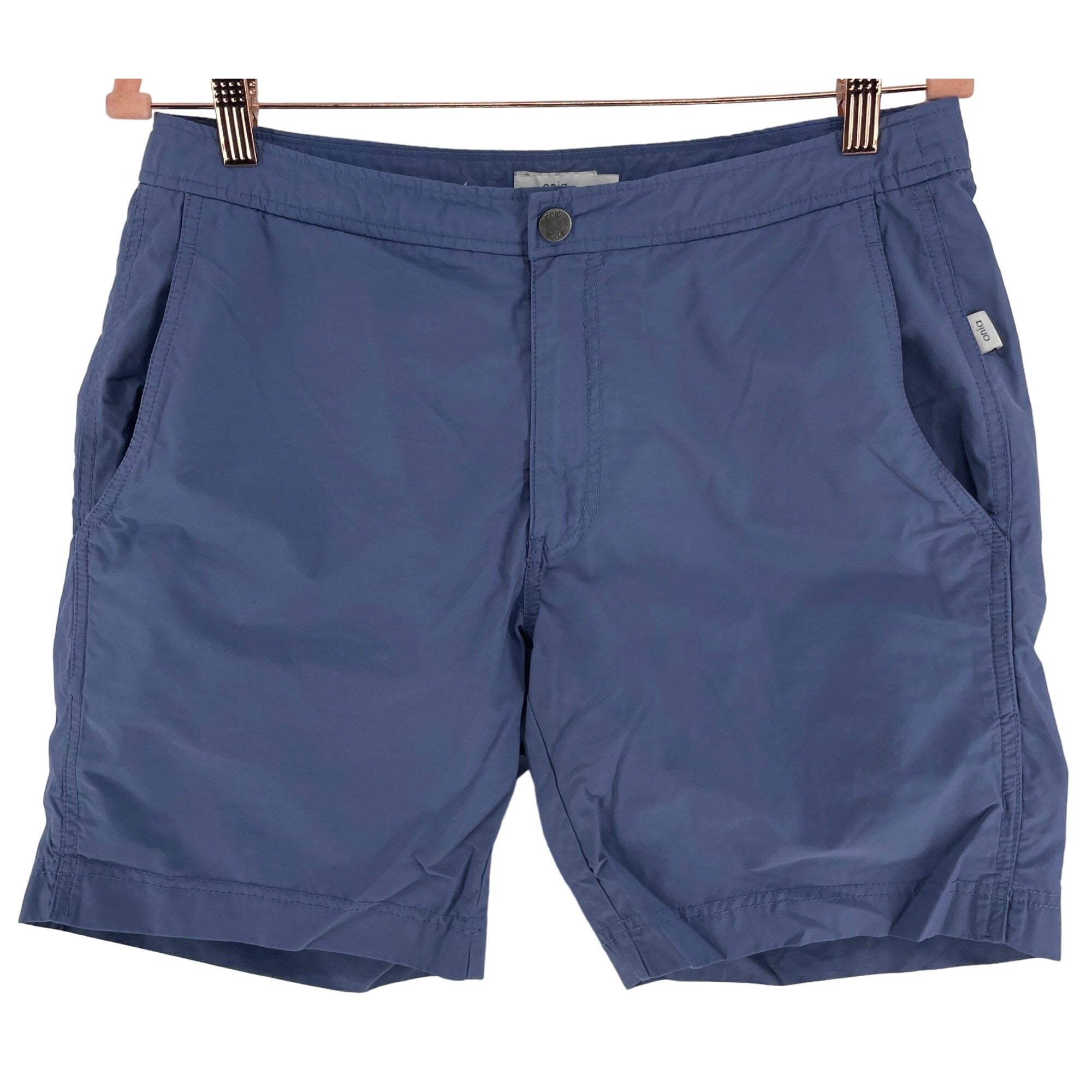 Onia Men's Size 32 (XS) The Calder Bluish Periwinkle Swim Shorts