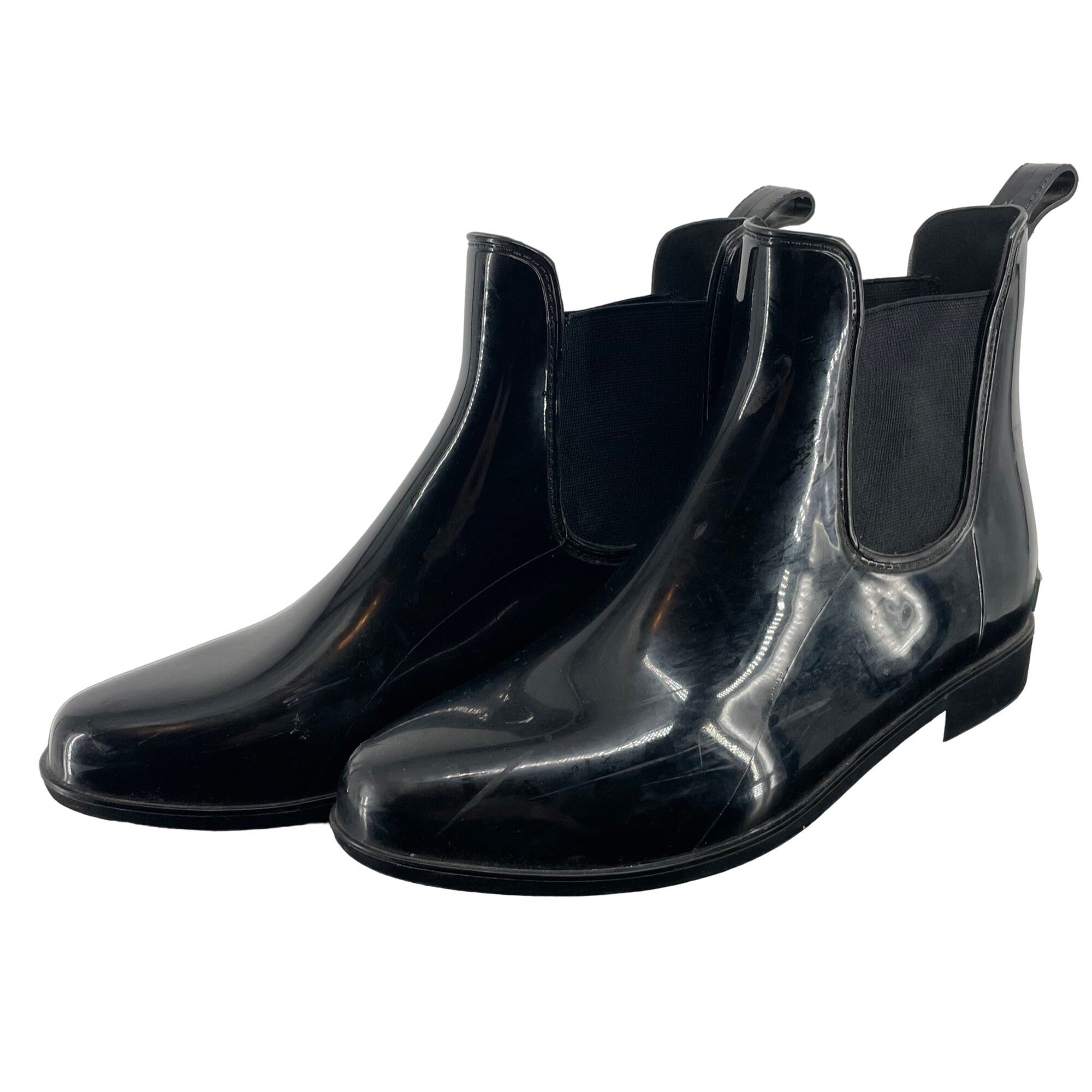 Lauren Ralph Lauren Women’s Size 9 Black Rubber Rain Booties