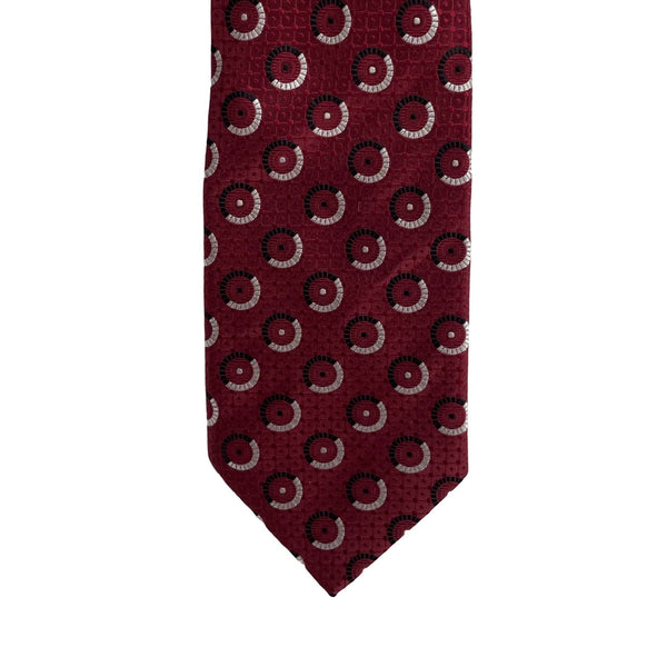 NWT Stafford Men's Wine-Colored Silk Dress Tie