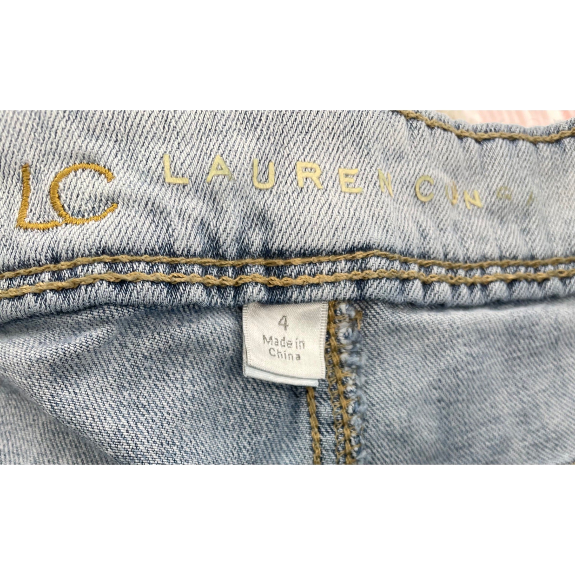 LC Lauren Conrad Women's Size 4 Blue Jean Denim Shorts