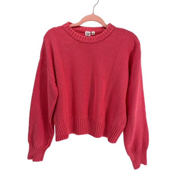 GAP Women’s Medium Hot Pink Crew Neck Sweater