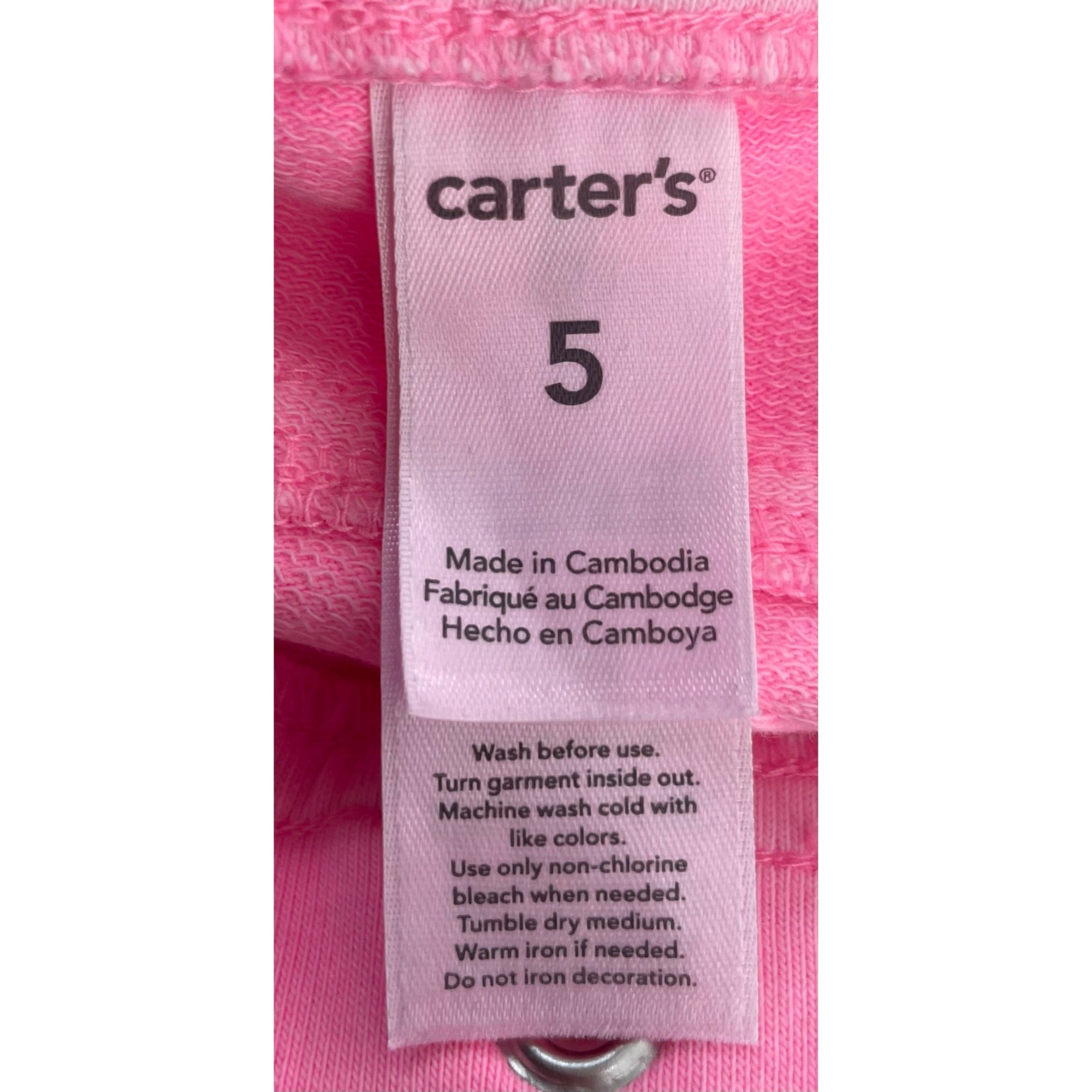 Carter's Girl's Size 5 Hot Pink Skinny Jean Leggings