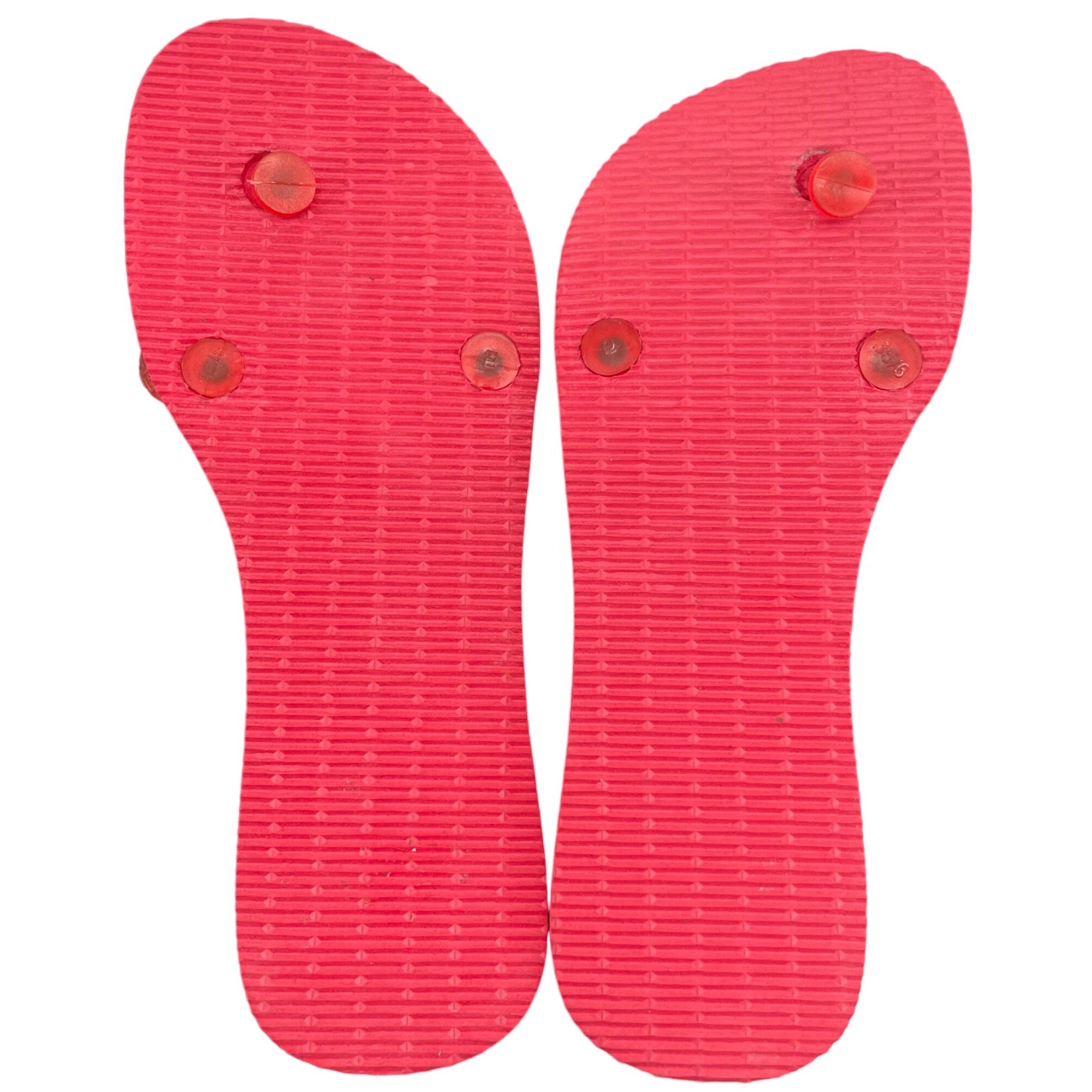 Havaianas Women's Size 6 Coral Pink Flip Flops