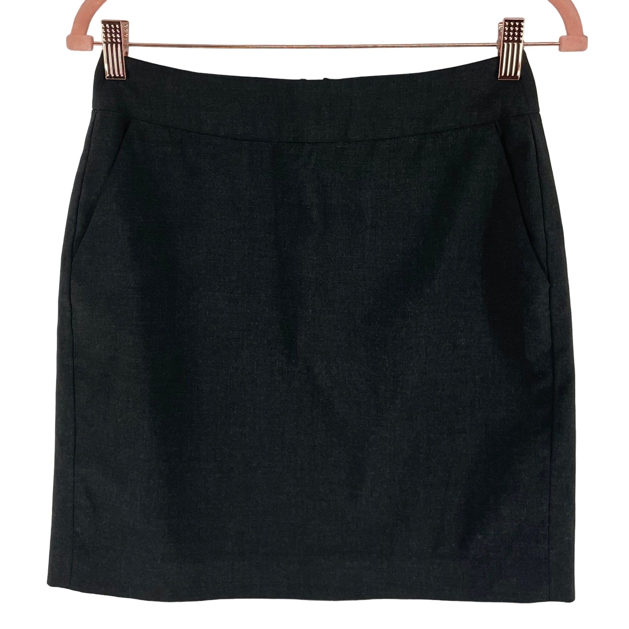 Banana Republic Women's Size 0P Dark Grey Mini Skirt