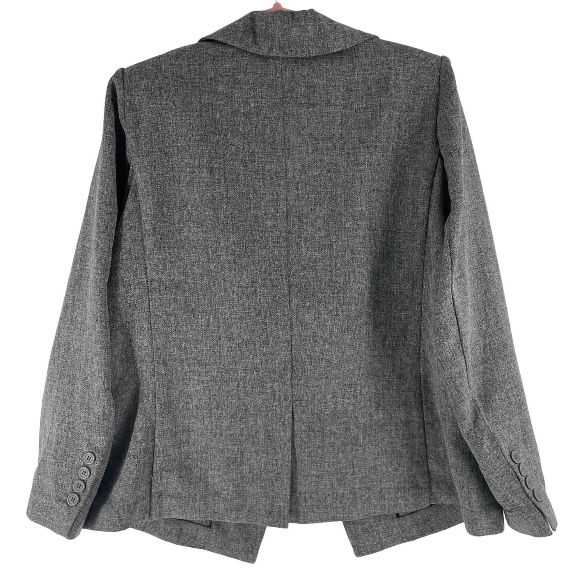 NWT Bobby J Women's Size 1X Grey Blazer