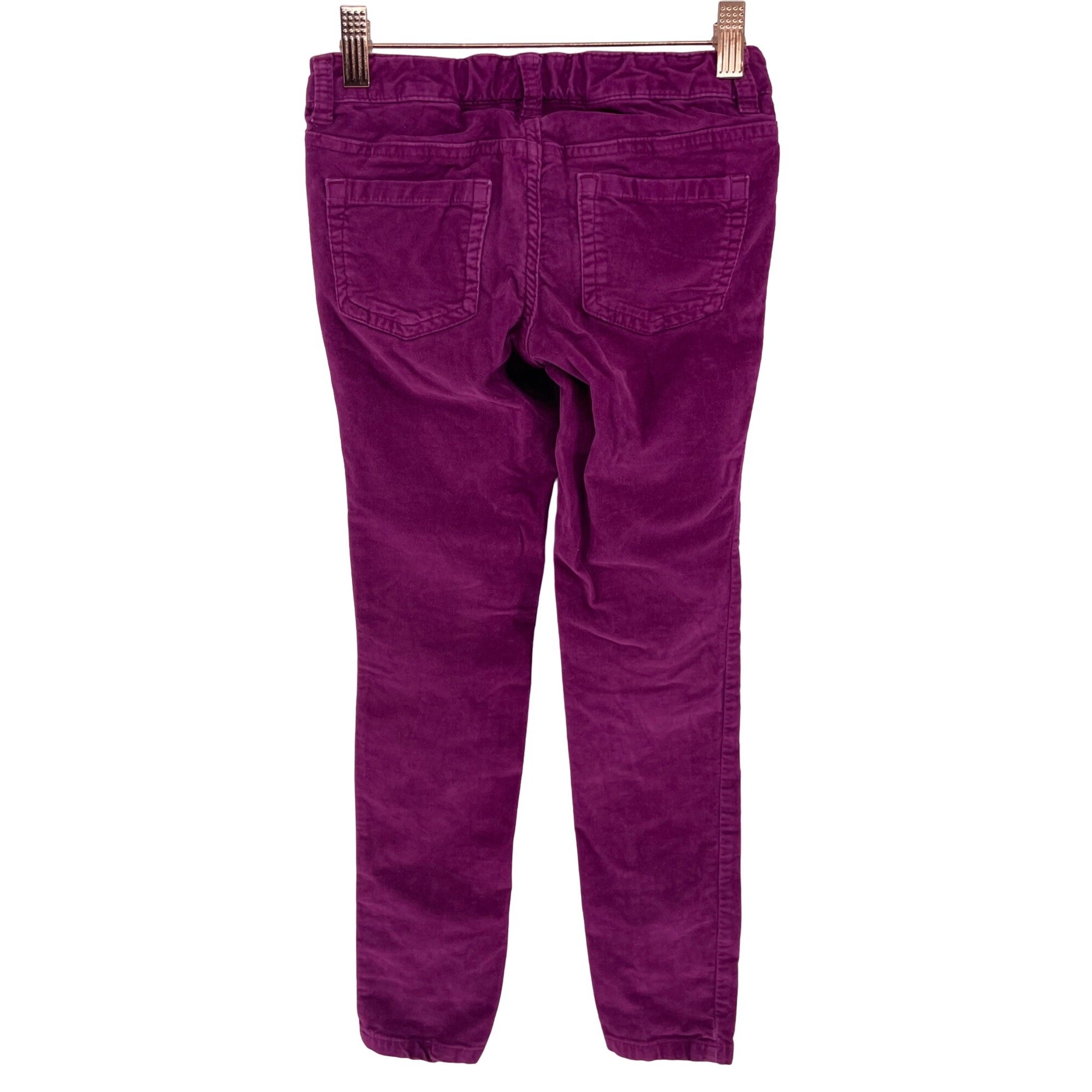 Cherokee Girl's Size 7 Magenta Purple Corduroy Long Skinny Pants