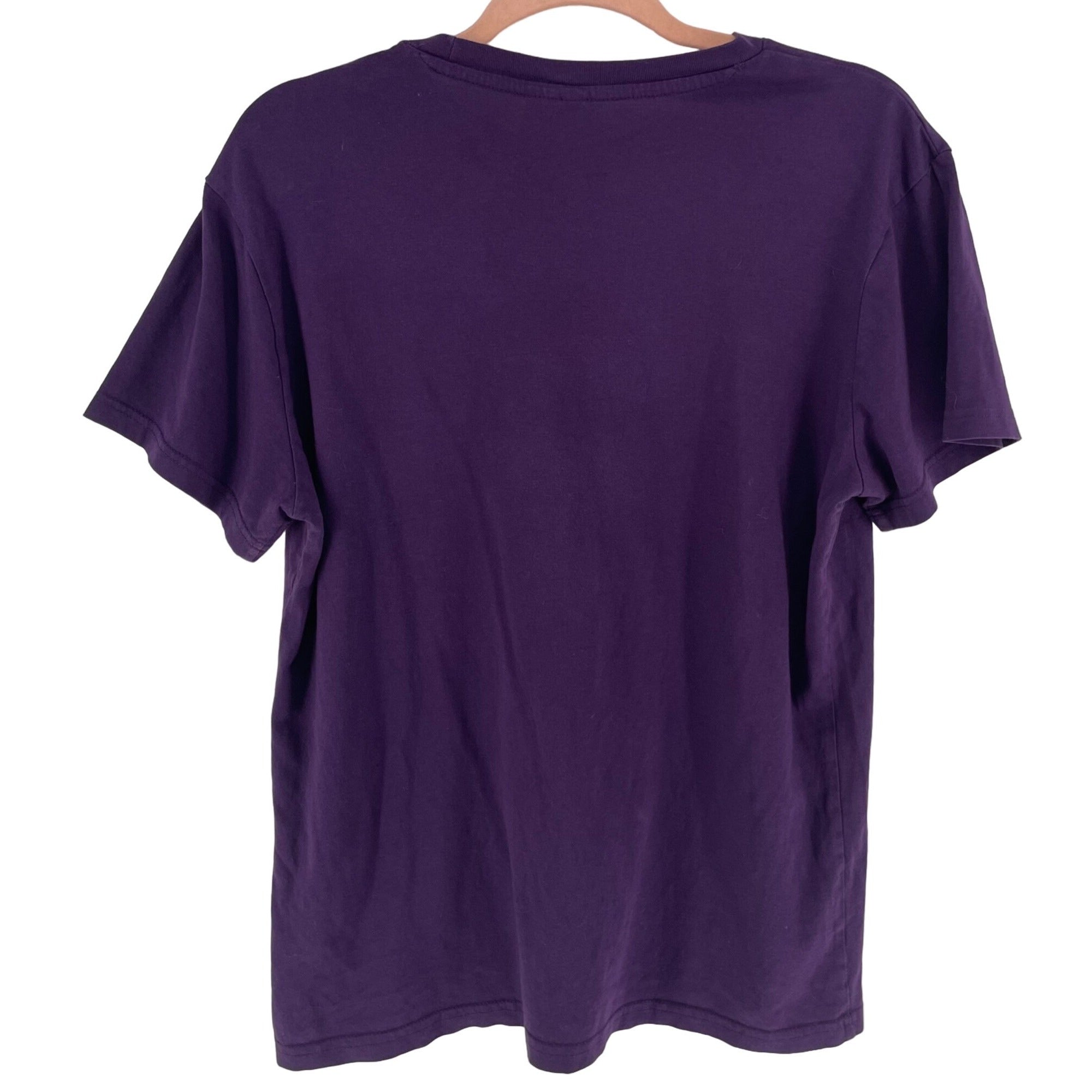 H&M Women's Size Medium Dark Purple Crew Neck T-Shirt