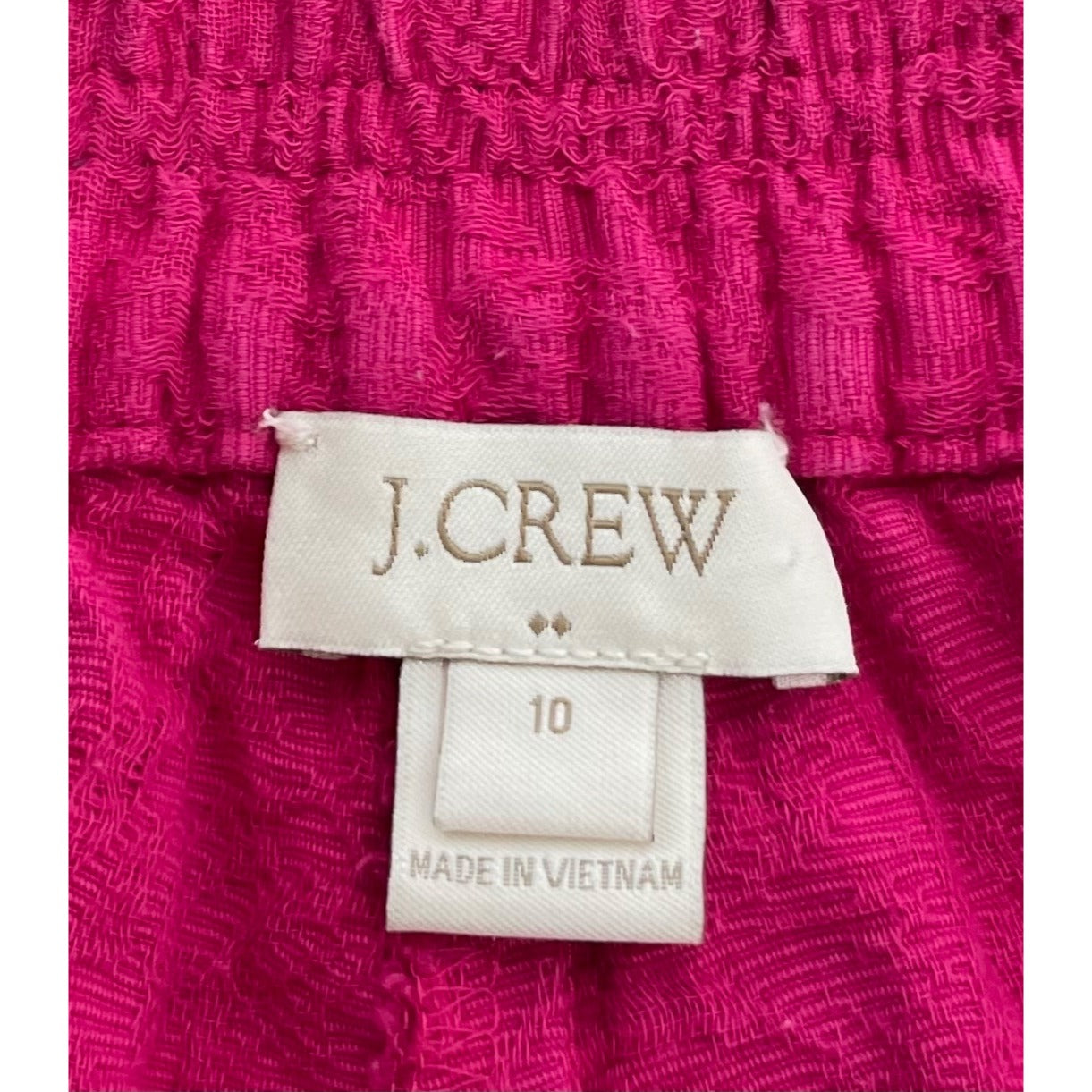 J. Crew Women's Size 10 Fuchsia Shorts