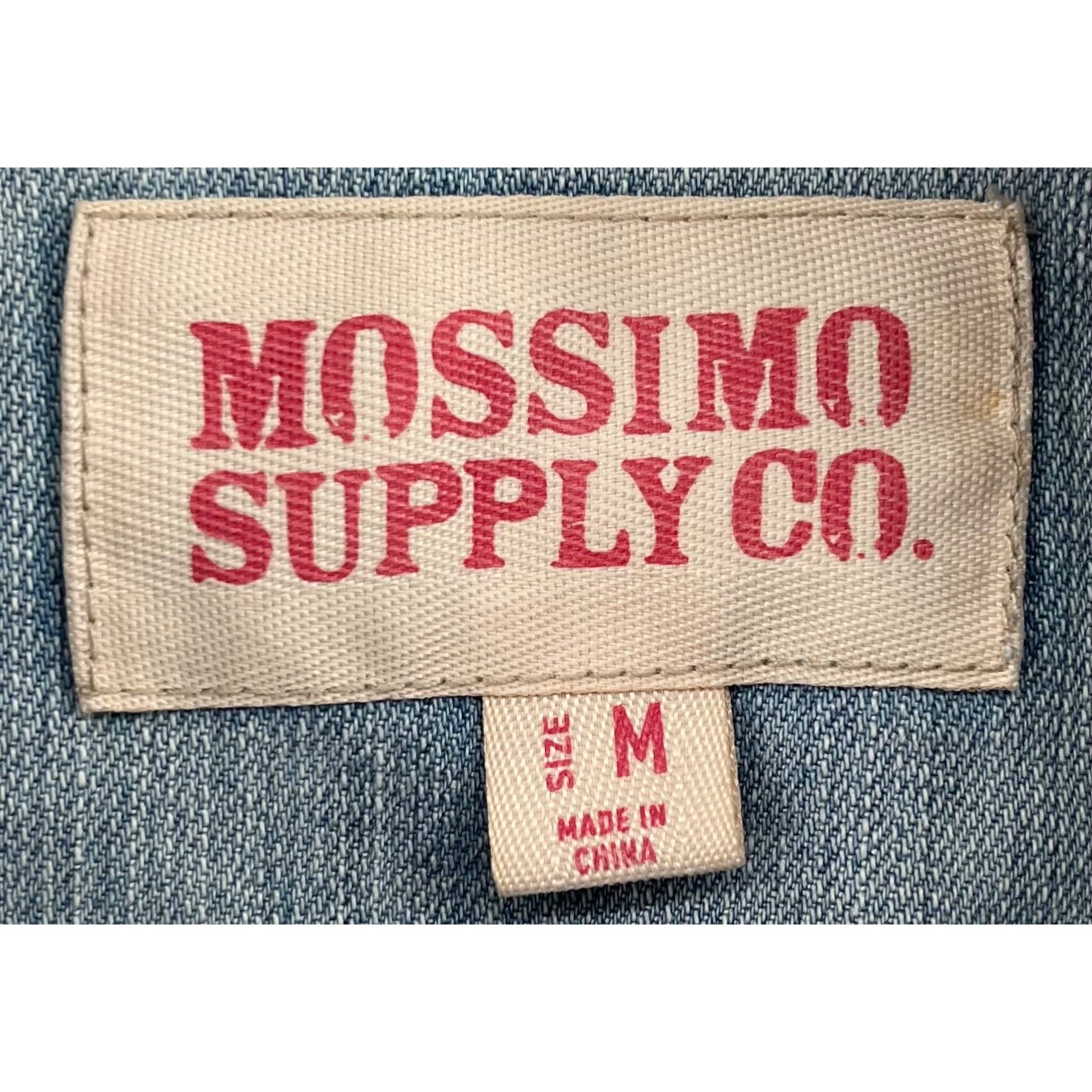 Mossimo Supply Co. Women's Size Medium Denim Jean Jacket