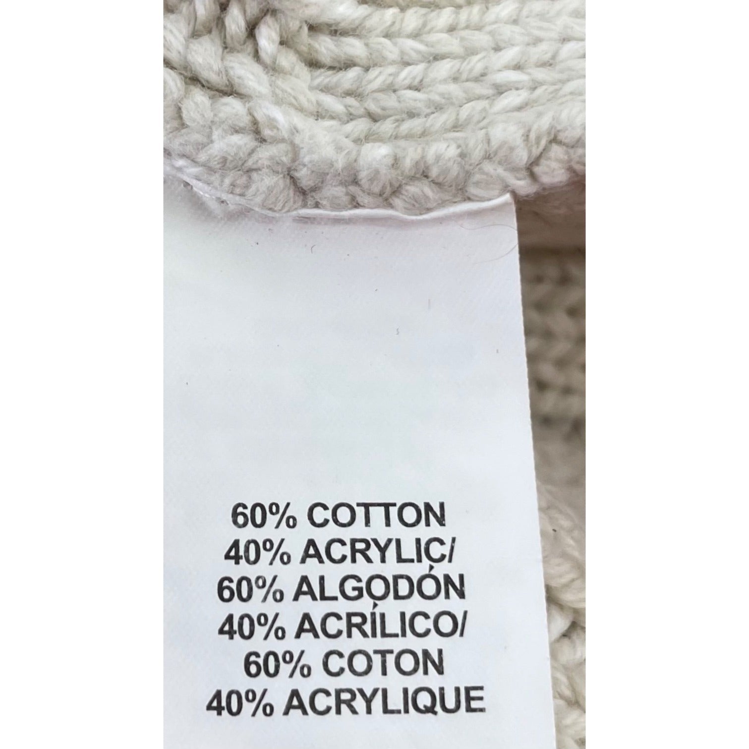 Place Est. 1989 Girl's Size 3T Cream Cable Knit Shawl