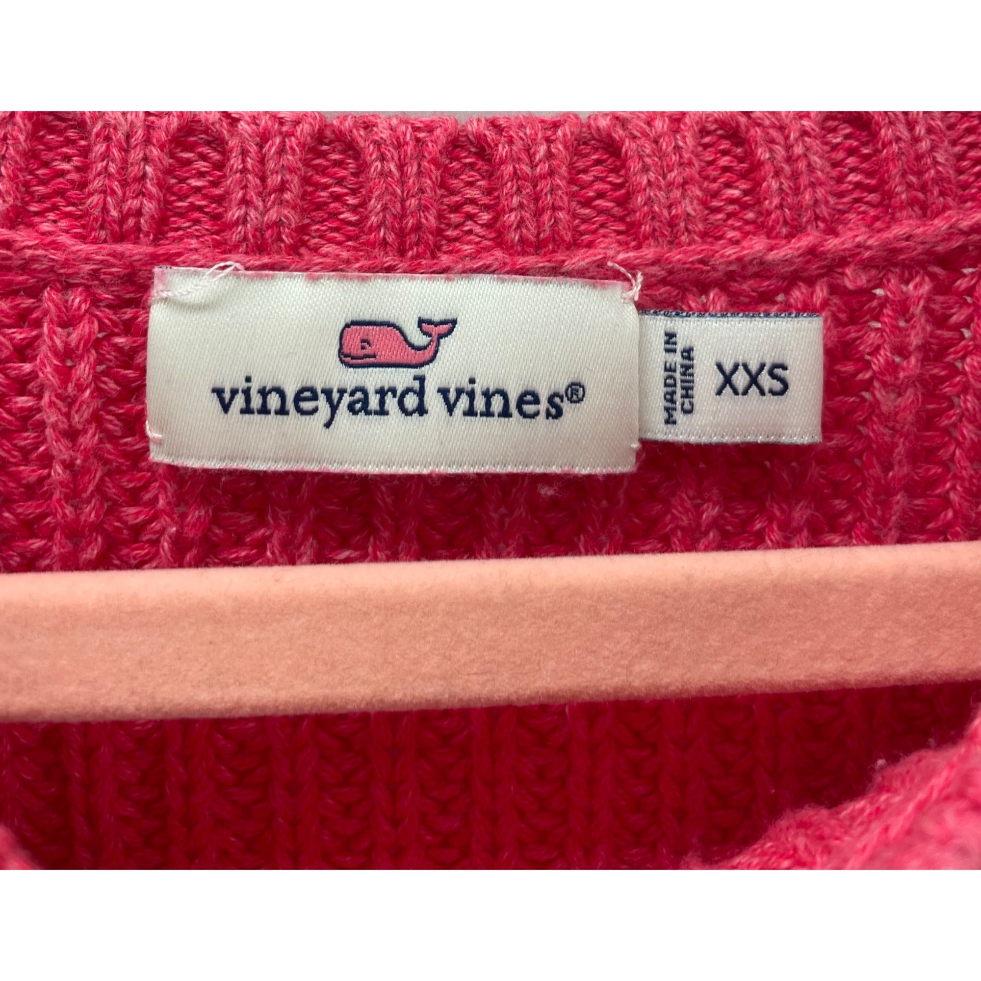Vineyard Vines Women’s XXS Fuchsia Crew Neck Sweater