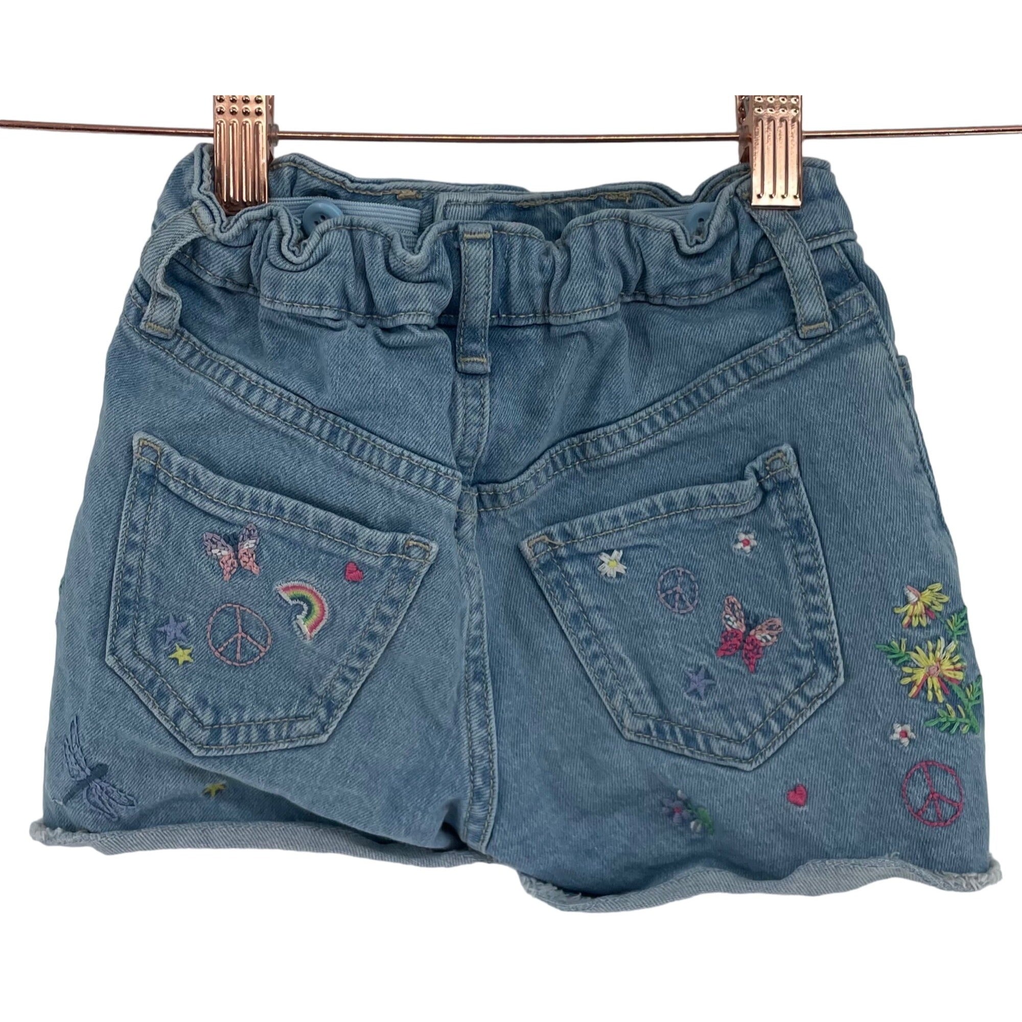 GAP Denim Girl's Size 7 Stretch High Waist Shorts