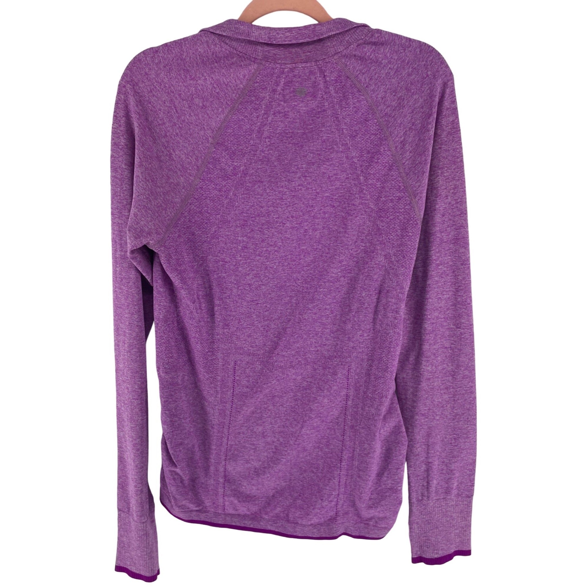 Athleta Women's Size XL Purple Long-Sleeved Workout Top