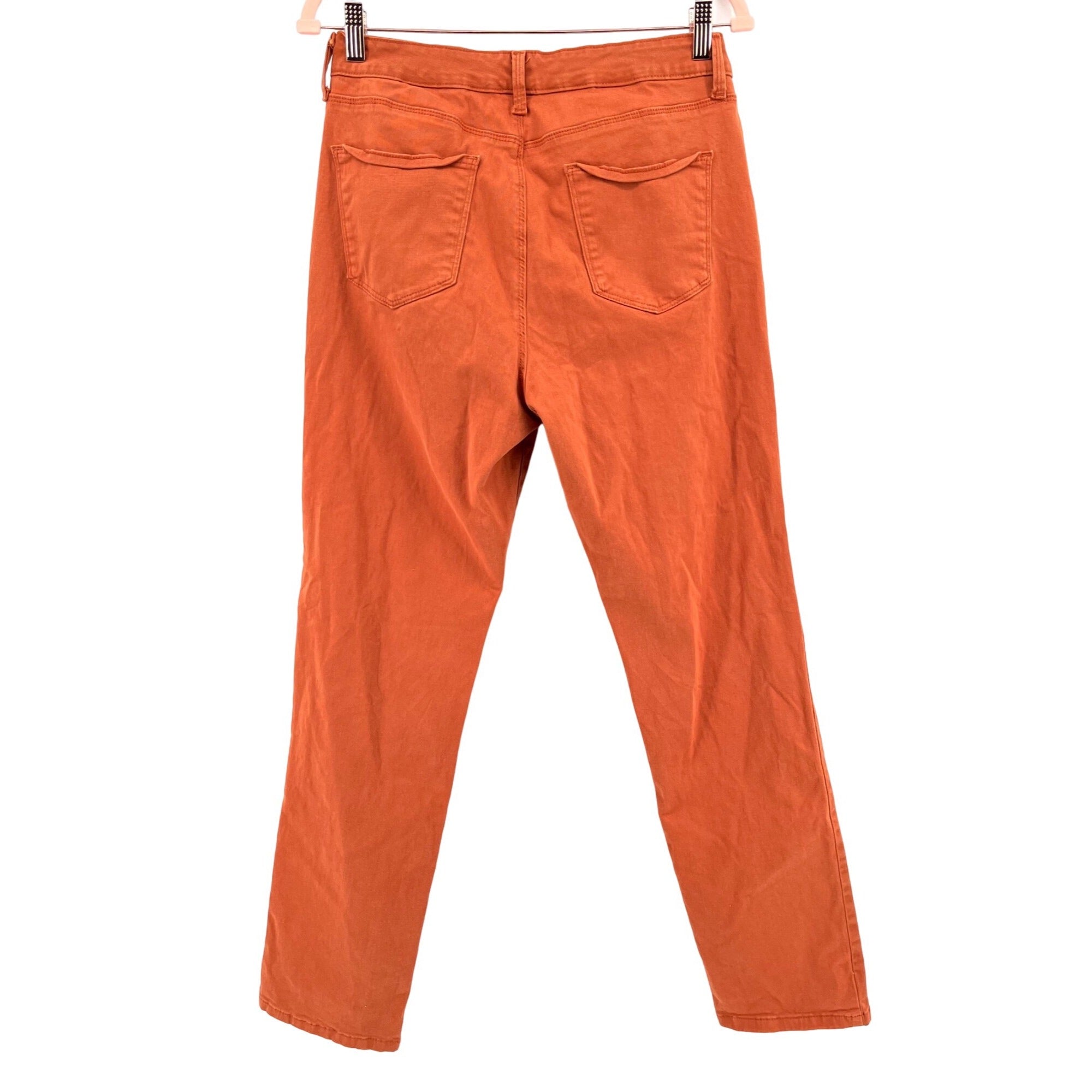 Charter Club Women's Size 10 Orange Denim Pants