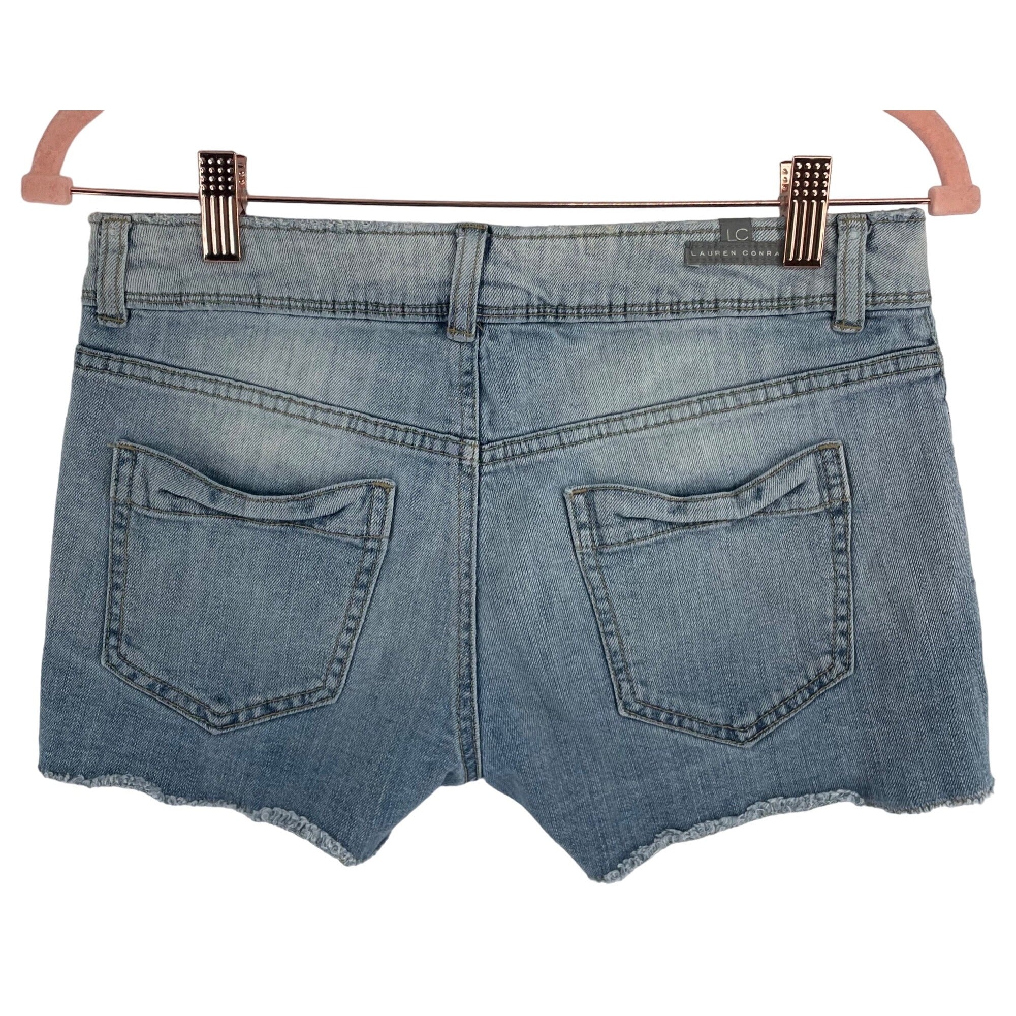 LC Lauren Conrad Women's Size 4 Blue Jean Denim Shorts