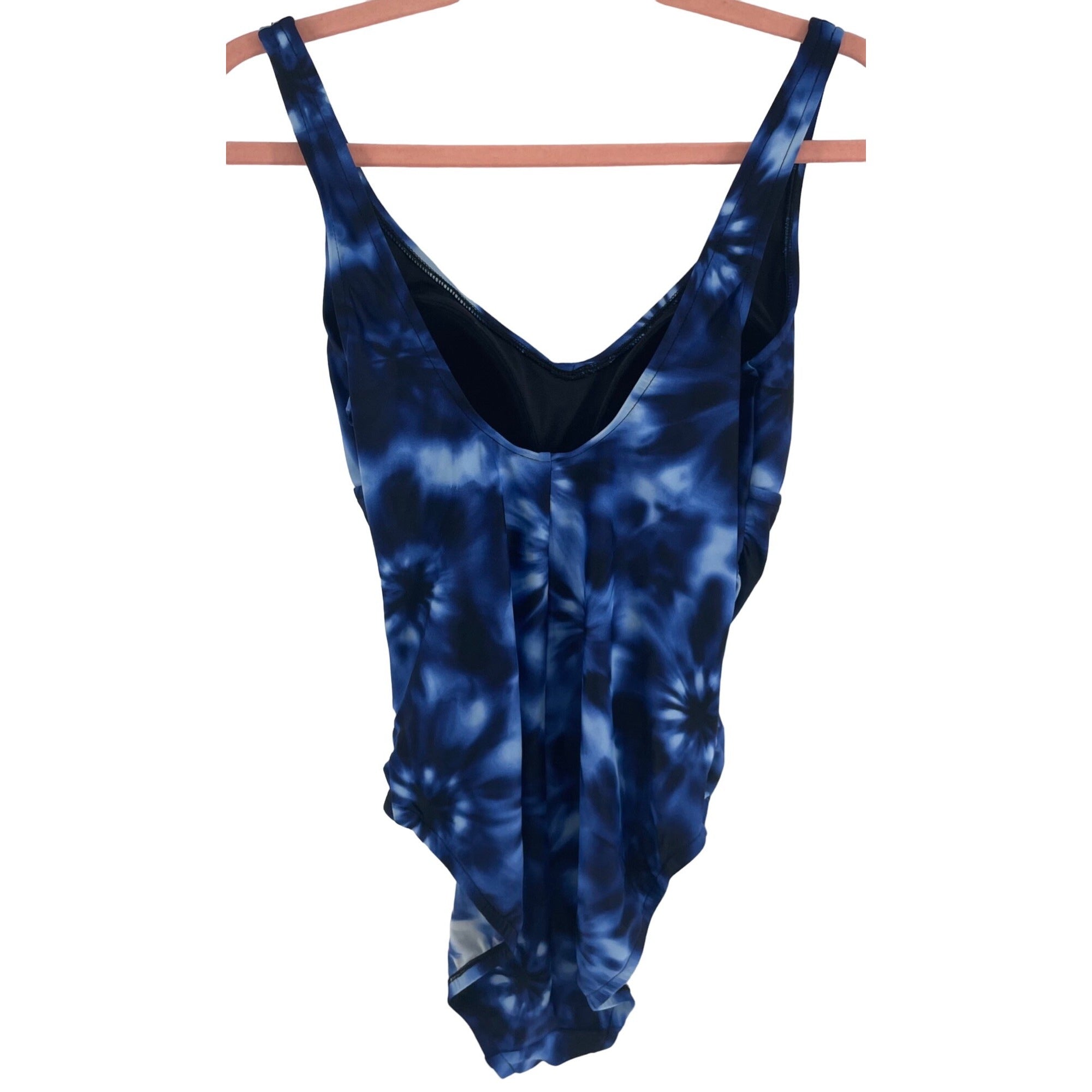 Aqua Green Women's Size Medium Blue One Piece Swimsuit