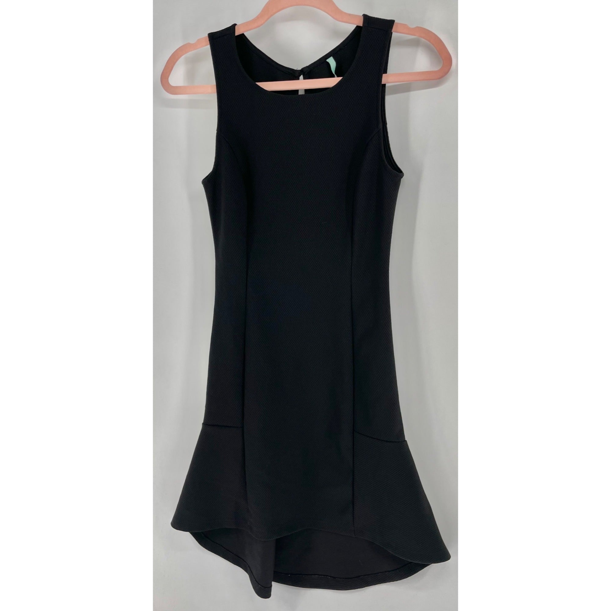 Lulu's Women's Size Small Black Midi A-Line Tank Dress