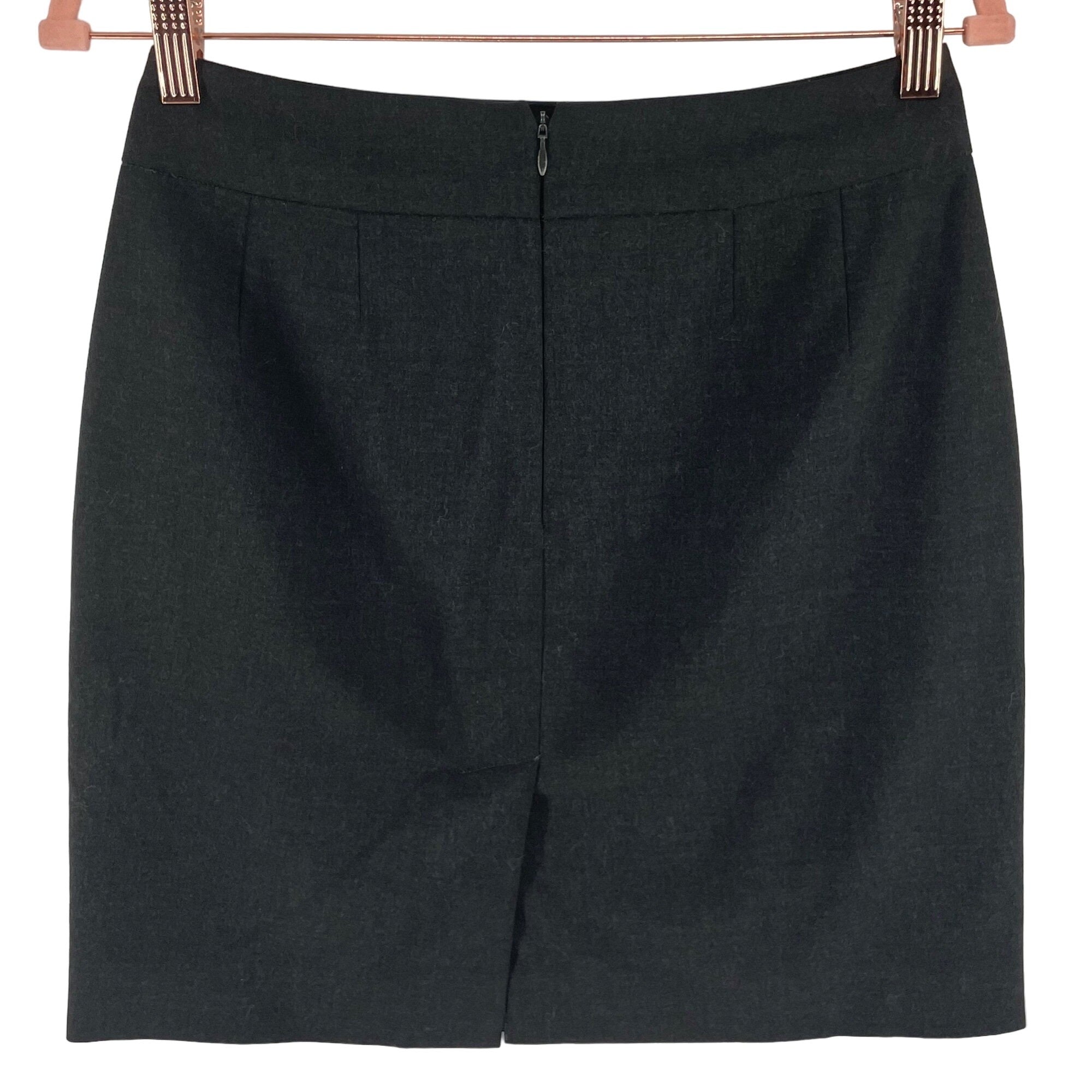 Banana Republic Women's Size 0P Dark Grey Mini Skirt