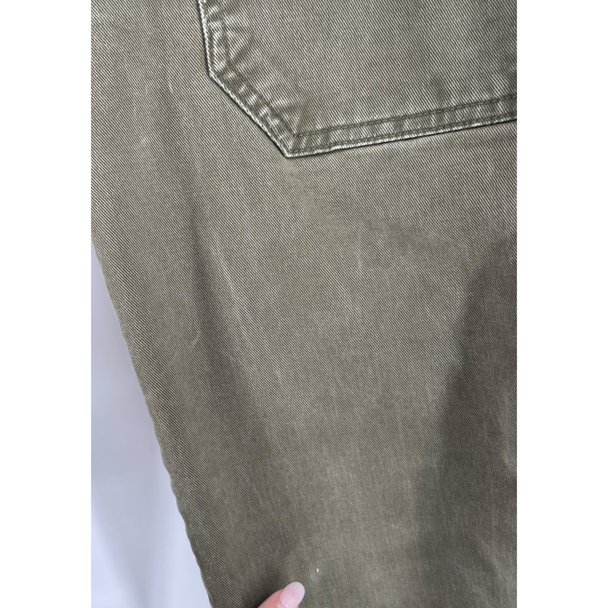 GAP Women's Size 0R Olive Green Skinny Ankle Denim Jean Pants