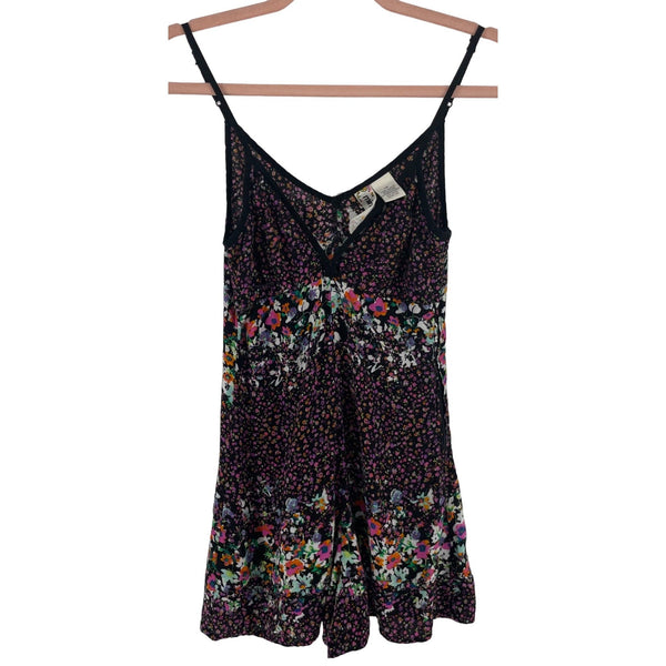 CLEARANCE Mimi Chica Women's Size XS Multi-Colored Floral Romper