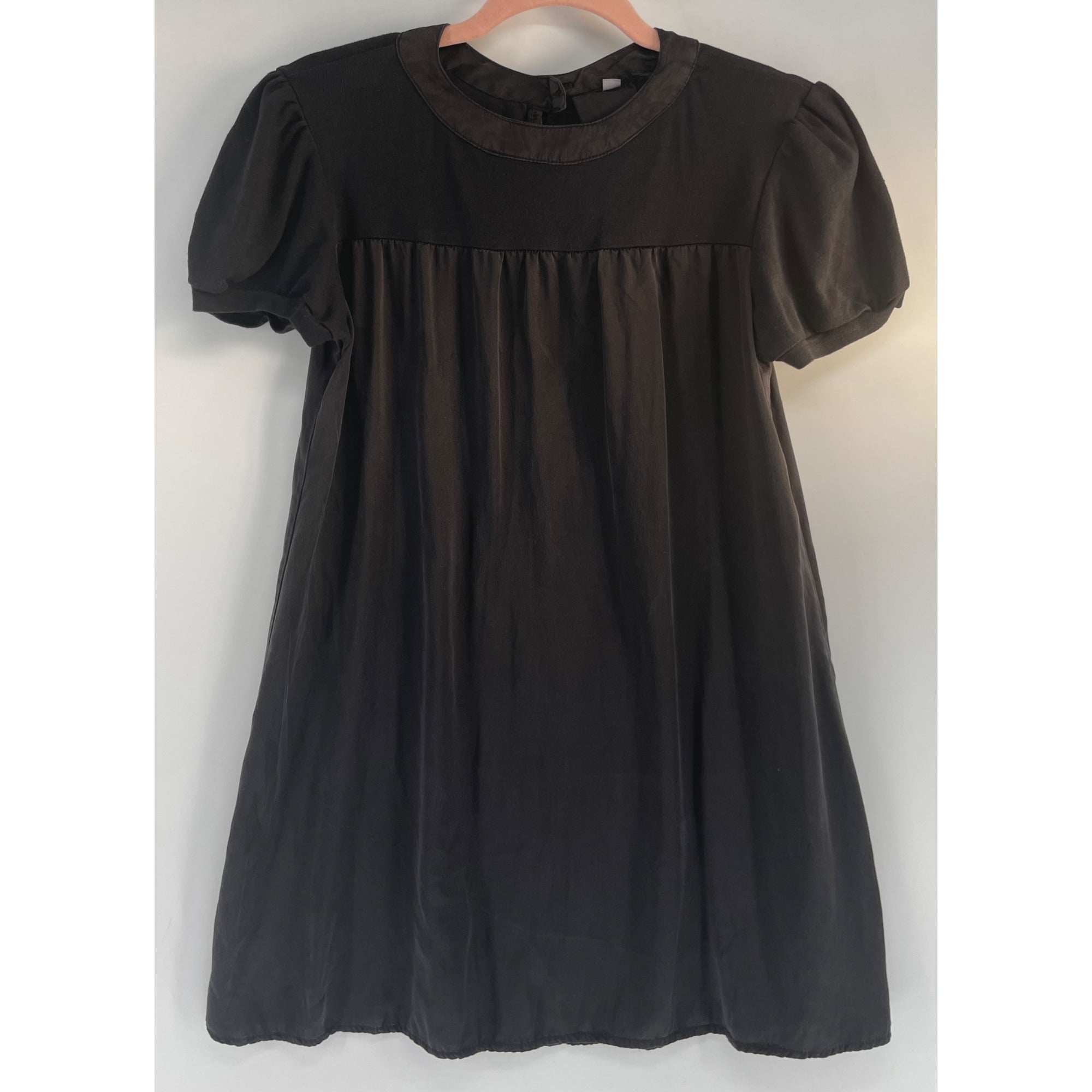 Young, Fabulous & Broke Women's Size XS Black Silk Blend Mini Dress