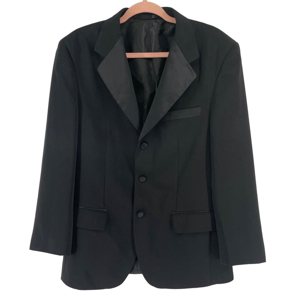 Vittorio St. Angelo Men's Size 36S Black Business Suit Blazer